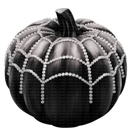 Pumpkin.Black.White - бесплатно png
