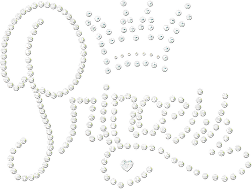 Texte Blanc Princesse Bijoux:) - PNG gratuit