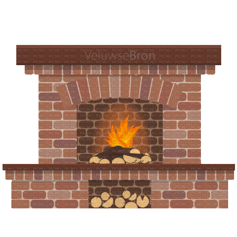 Fireplace - GIF animate gratis