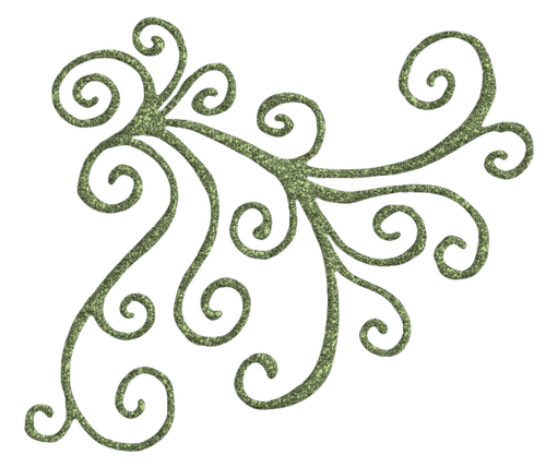 Green Swirls-RM - бесплатно png