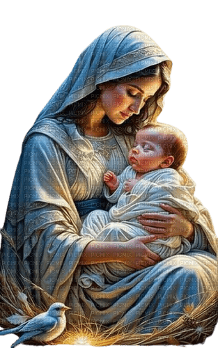 Marie et Jésus - besplatni png