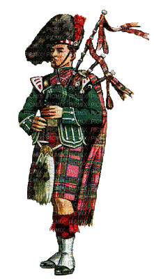 Scottish piper bp - Ingyenes animált GIF