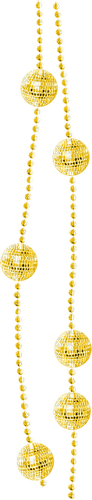 Balls.Beads.Gold.Yellow - nemokama png