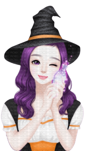 Lovely girl by Mellow HALLOWEEN - gratis png