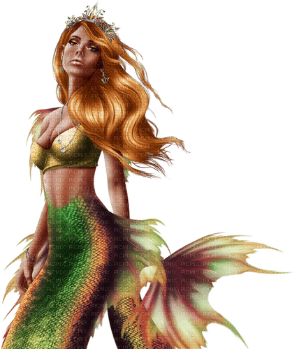 mermaid woman - gratis png