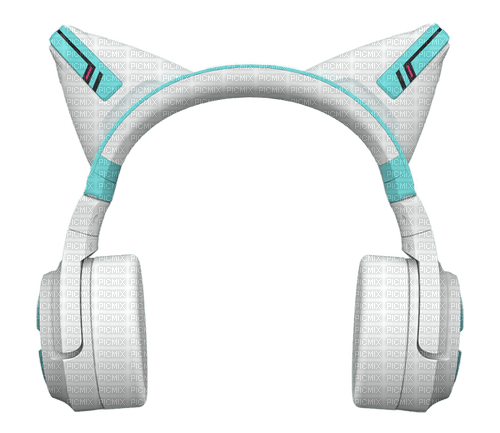 yowu hatsune miku headphones 3 wearable - PNG gratuit