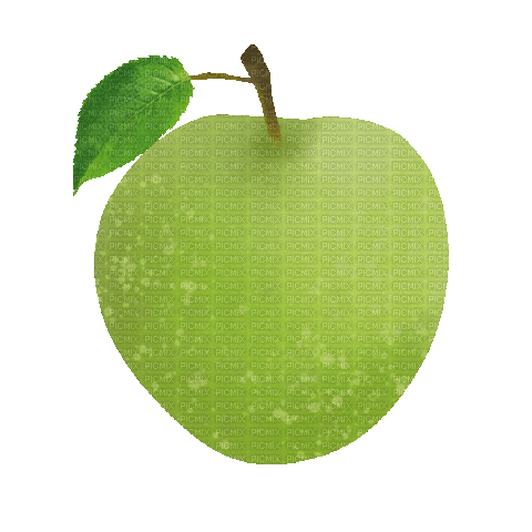 Green Apple Food - GIF animasi gratis
