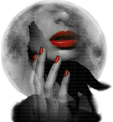 wolves wolf animal moon lune mond night nuit loup face overlay fond  fantasy femme woman frau tube human person people   black - PNG gratuit