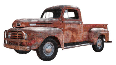 rusty old car bp - PNG gratuit