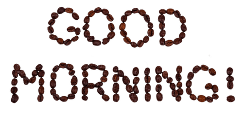 Good Morning.Text.Coffee.Cafè.Victoriabea - Free PNG