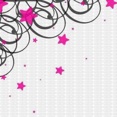 Pink stars on black and white background - bezmaksas png