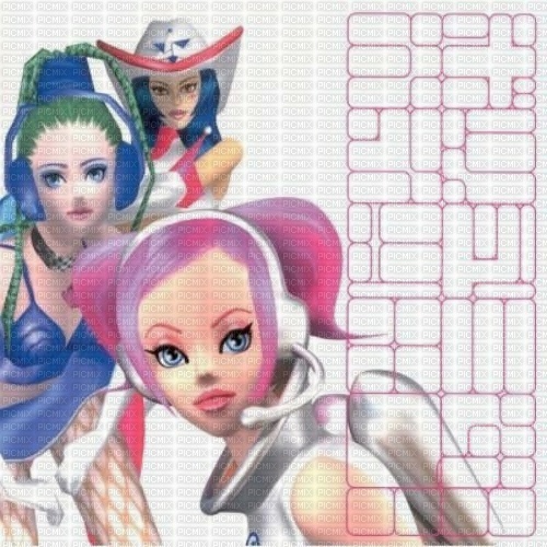 Space Channel 5 ulala and the girlies - Free PNG
