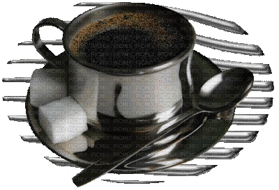 чашка кофе - GIF animasi gratis
