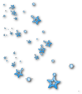 stars blue scrap - PNG gratuit