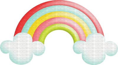 Kaz_Creations Rainbow Rainbows - png ฟรี