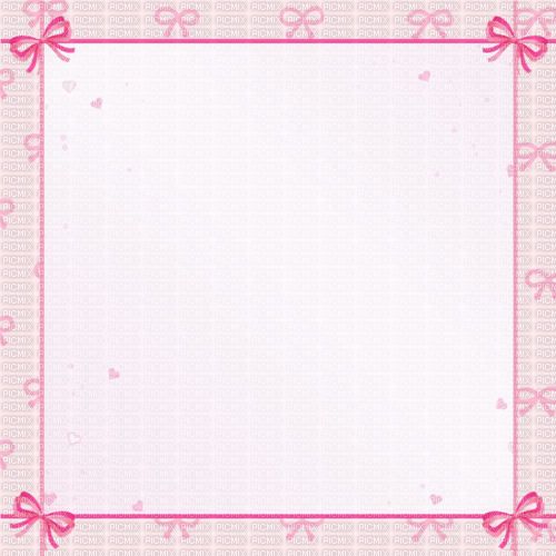 pink bow background frame - ilmainen png