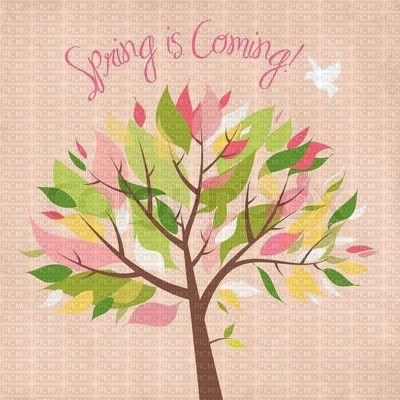 Spring is coming - nemokama png