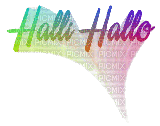 Halli Hallo - Gratis animerad GIF