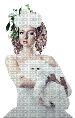 Girl with cat - ilmainen png