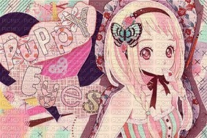 kawaii anime girl - PNG gratuit