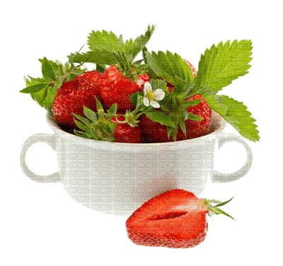 patymirabelle fraises - Free PNG