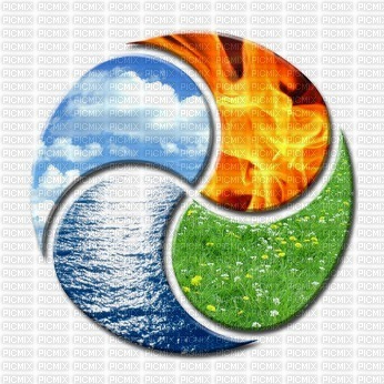 4 elements - png gratuito