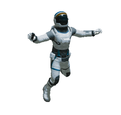Astronauta - Zdarma animovaný GIF