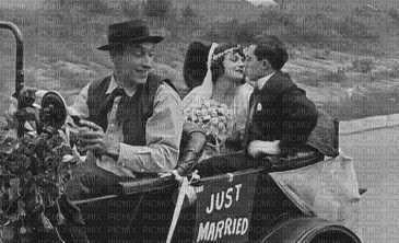 just married - Free animated GIF