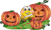 image encre animé effet scintillant Halloween briller coin edited by me - GIF animasi gratis