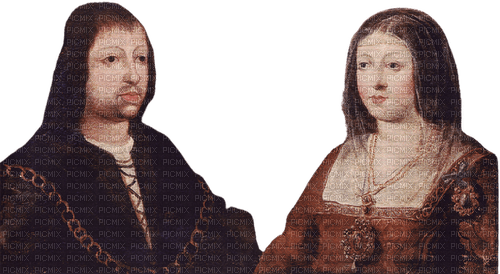 Ferdinand et Isabelle les catholiques - ilmainen png