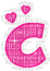 Kaz_Creations Animated Alphabet Pink  C - GIF animé gratuit