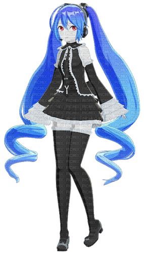 miku hatsune vocaloid anime girl - PNG gratuit