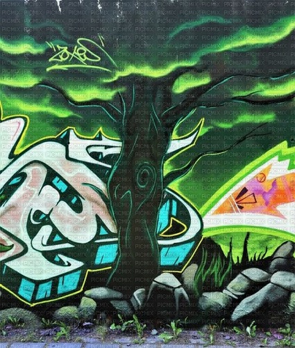 loly33 fond graffiti - darmowe png