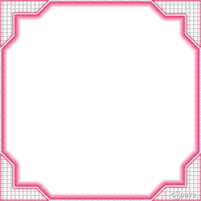 soave frame corner shadow pink white - png gratuito