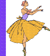 Danseuse classique - Zdarma animovaný GIF