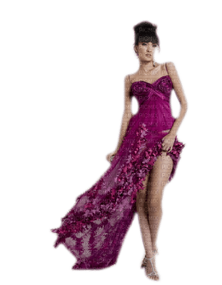 Kaz_Creations Woman Femme Purple - besplatni png