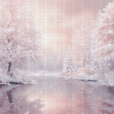 Pink winter landscape background animated Rox - Gratis geanimeerde GIF