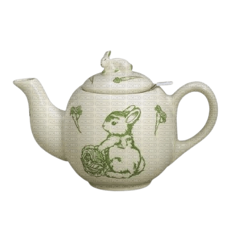 bunny teapot - png grátis