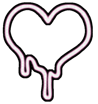 Neon Heart - Ingyenes animált GIF