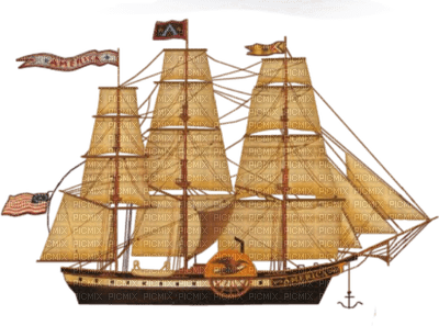 корабль Америка - darmowe png