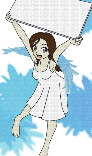 Angel With Blank Sign - PNG gratuit