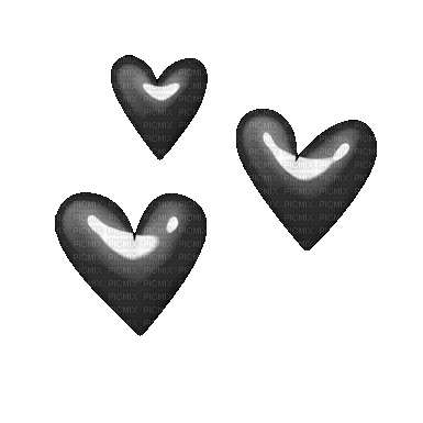 Hearts.Black - png gratuito