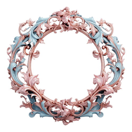 round circle frame deco rox - 免费PNG