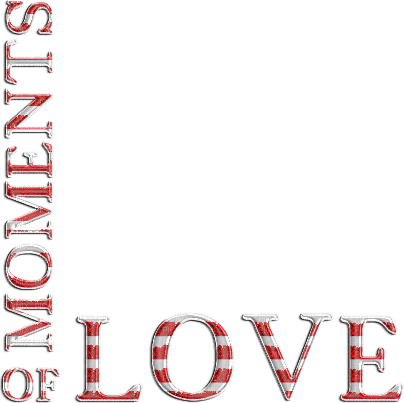 soave text love moments corner valentine red white - Free PNG