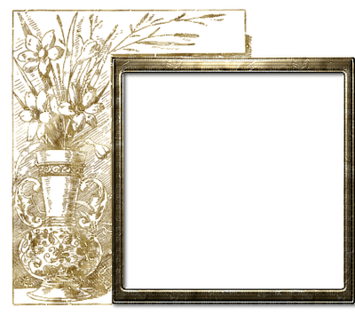 frame gold bp - PNG gratuit