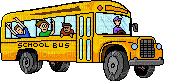 school bus - GIF animate gratis