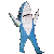 yooo dancing shark - Ingyenes animált GIF