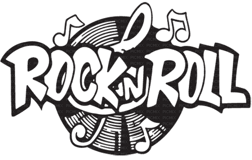 Rock N Roll.Text.Music.Victoriabea - png gratis