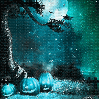 soave background animated halloween  pumpkin - Free animated GIF