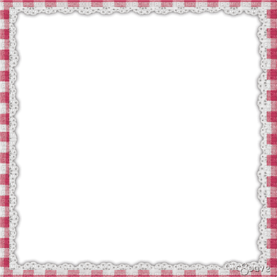 soave frame vintage lace border white pink - zdarma png